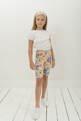 Short Leggings for Kids - Butterflies