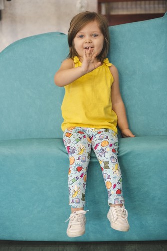 Long Leggings for Kids - You Go Girl - Comfortable and Stylish