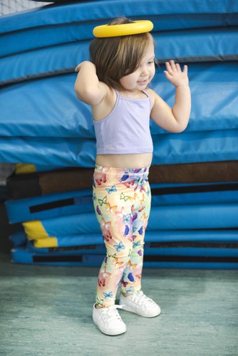 Long Leggings for Kids - Butterflies