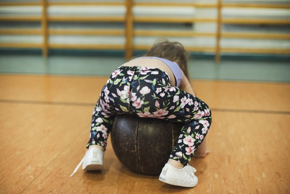 Long Leggings for Kids - Hummingbirds and Flowers