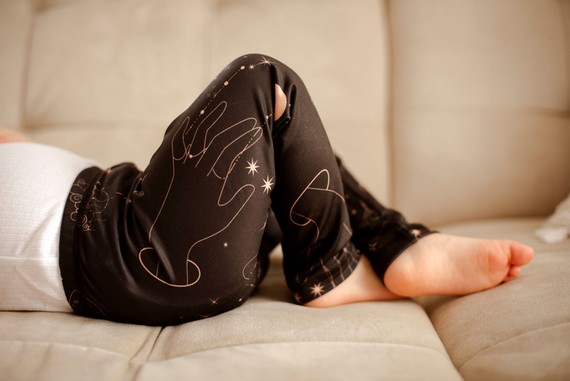 Long Leggings for Kids - Mystic