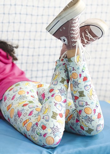 Long Leggings for Kids - You Go Girl