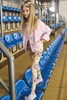 Long Leggings for Kids - Butterflies