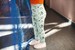 Long Leggings for Kids - Green Mint