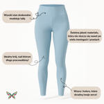 Krótkie Legginsy z Wysokim Stanem - Neon Splash